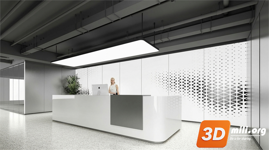 Lobby front desk Skp Files 